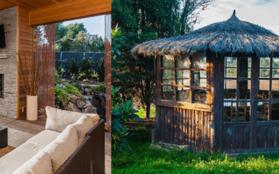 Árnyékolás a kertben